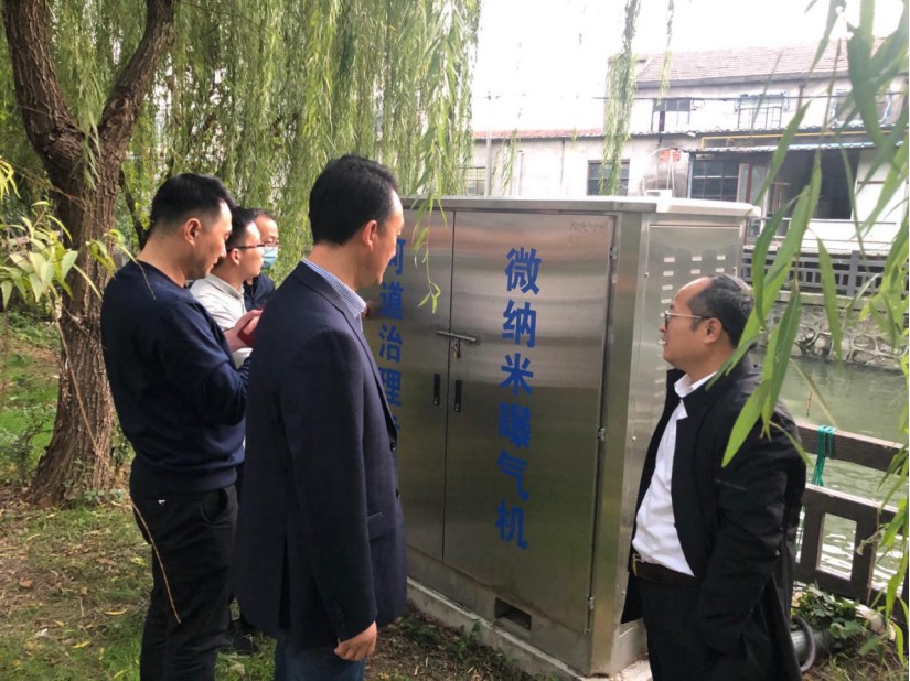 陕西西咸新区领导现场考察设备